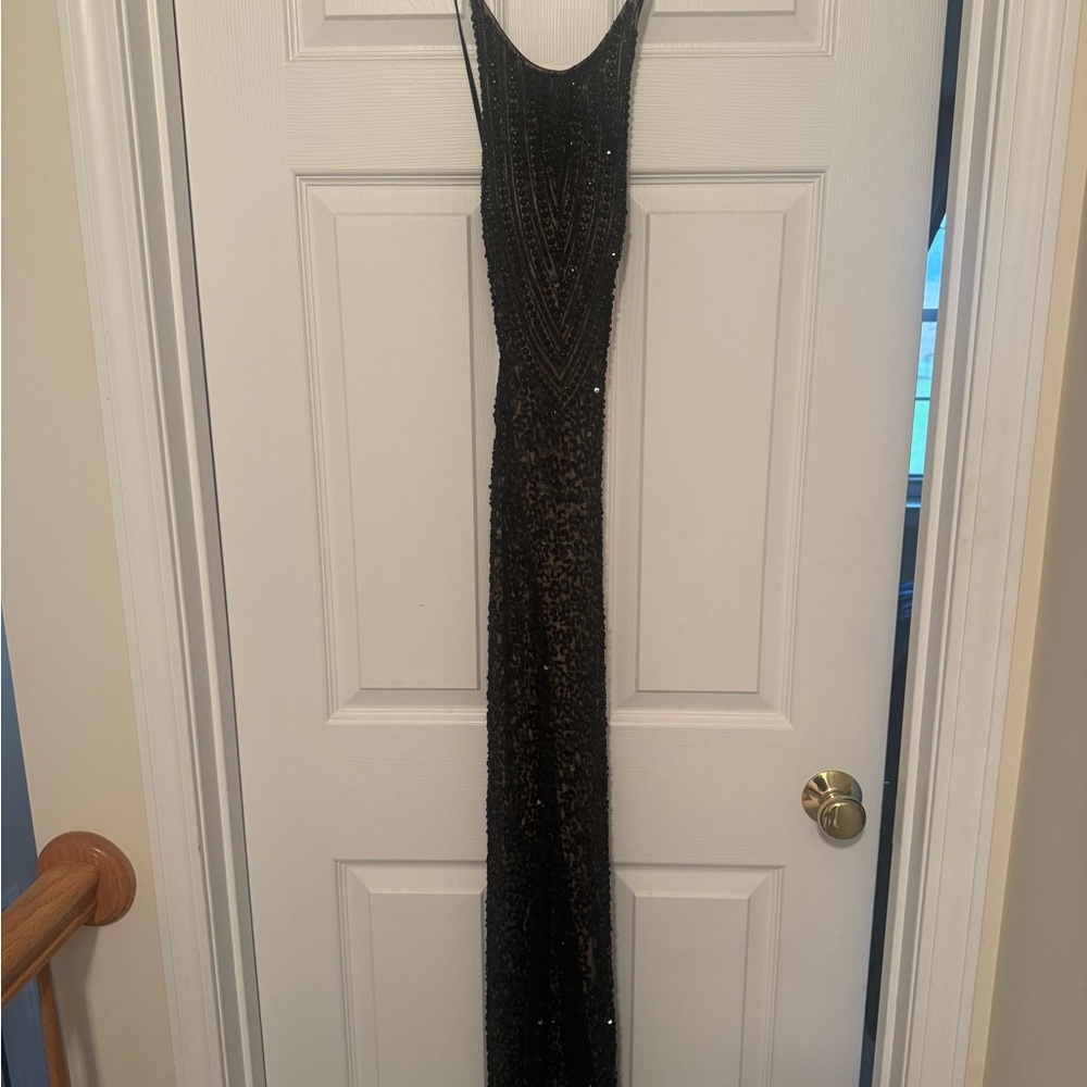 Elegant Black Evening Gown